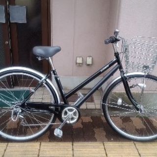MAGNFAS 27吋タウンサイクル 外装6段/LEDオート/ブ...