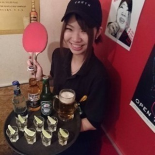 テレビでも有名な卓球酒場ぽん蔵で働いてみませんか？の画像