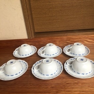 HOYA  コーヒーカップ  6脚セット