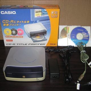 CASIO CW-50 カシオCDRタイトルプリンター【ジャンク品】