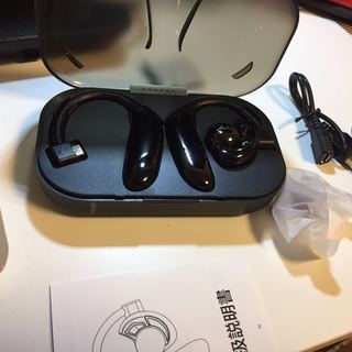 Bluetoothイヤホン耳掛け式 の画像