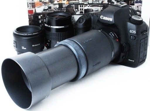 ★憧れのフルサイズ★2110万画像★驚異の連写★キャノン 5D MARK II ゆうパック代引き発送！送料、代引き手数料無料！