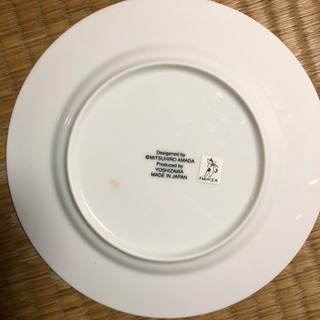 あまだみつひろ 皿二枚の画像