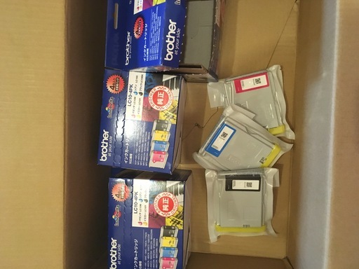 brotherインクカートリッジ　４色セット　新品　ヨドバシで購入したばかり