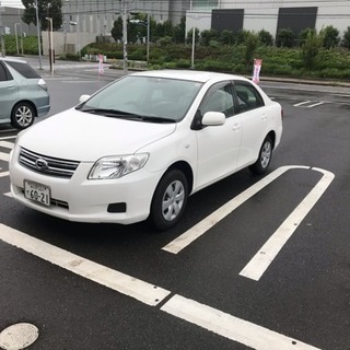 カローラアクシオ 平成19年式 白 走行距離25.000km以下の画像