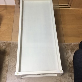ガラス板ローテーブル