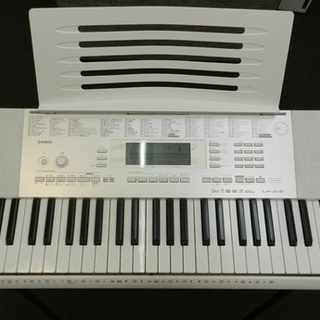 光ナビ電子キーボード　スタンド付き　CASIO