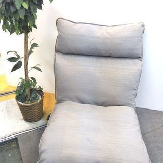 【リサイクルストアスターズ鹿大店】無印良品 ハイバックリクライニングソファ 1シーター オットマン付