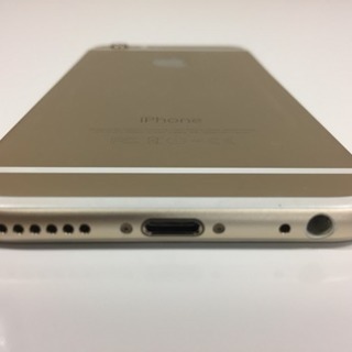 iPhone - 金色auゴールド本体16GB au【iPhone6】Gold 16GB (箱・付属品全てあり、強化ガラス装着)