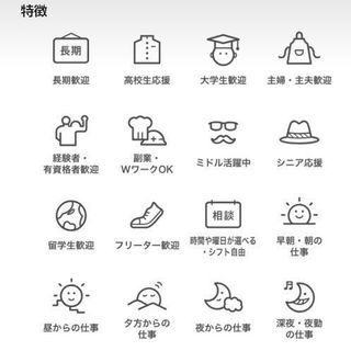 仕分けアルバイトの画像