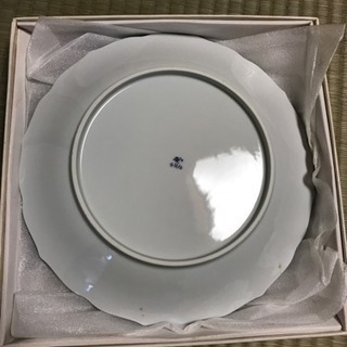 香蘭社 オーキッドレース 25cm 大皿の画像
