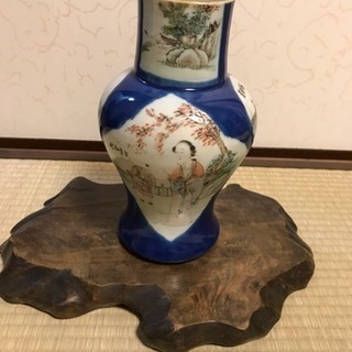 中国のレトロな花瓶  壺  アンティーク  ビンテージの画像