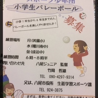 八尾ジュニア バレーボールクラブ