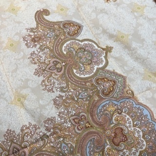 日本製 ダブル羽毛敷布団の画像