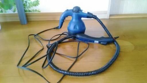 ハンディ　スチームクリーナーロングホースタイプ　蒸気