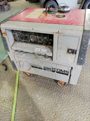 shindaiwa エンジン発電機ウエルダー ジャンク品