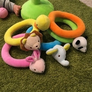 わなげ ベビー おもちゃの画像