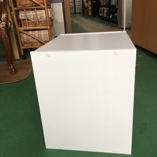 JE0020【在庫処分特価】  1段カラーボックス ホワイトの画像