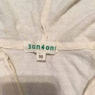3can4on ミニパーカー 90サイズの画像