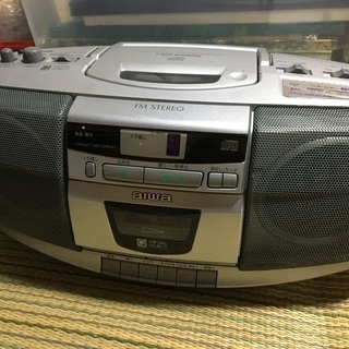 <無料> aiwa ラジカセ①