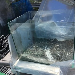 ガラス製の水槽 コトブキsv9000付きの画像
