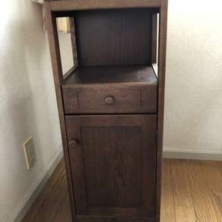 電話台(収納ラックとして使用していました)