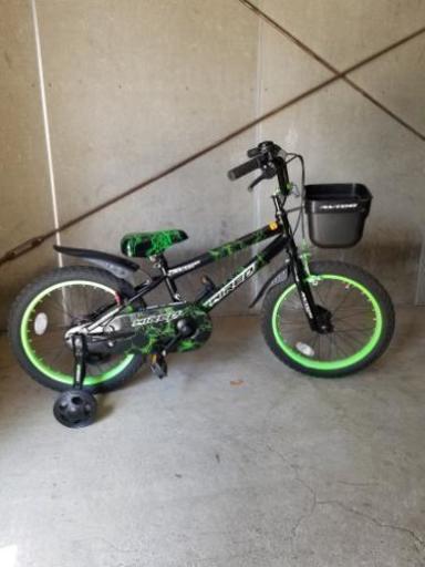子供用自転車トイザらスAVIGO 18インチワイヤード(ブラック