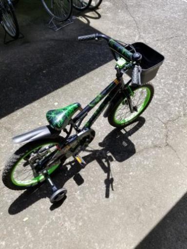 子供用自転車トイザらスAVIGO 18インチワイヤード(ブラック