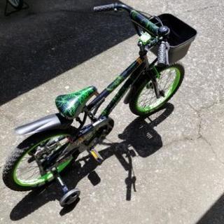 子供用自転車　トイザらス　AVIGO 18インチ　ワイヤード(ブラック)　男の子向け　子供自転車の画像
