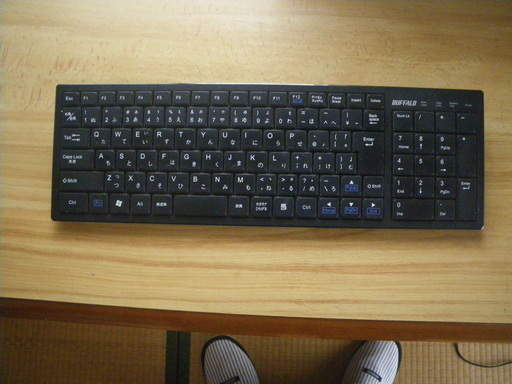 バッフアロー　キーボード    ワイアレス