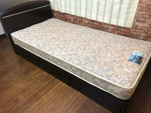 【送料無料】フランスベッド シングルサイズ ベッド マットレスセット