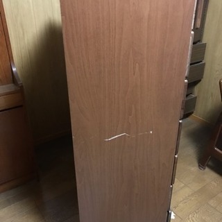 ハイチェスト、引出し、衣類整理  美品の画像