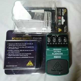 BEHRINGER ULTRA FLANGER PSU-SB セット