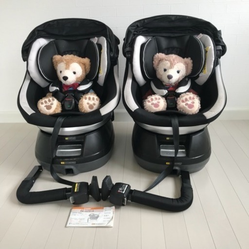 コンビ combi チャイルドシート NF600 ブラック黒 双子 2台