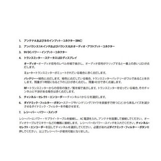 2.4GHz デジタルワイヤレスLINE6 ( ラインシックス ) XD-V55HS （ブラック） ◆ 2.4GHz帯デジタルワイヤレスマイクシステム ヘッドセットタイプ【XDV55HS】 ※値下げしました！の画像