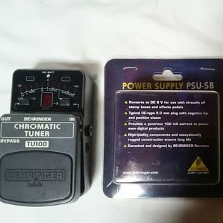 BEHRINGER CHROMATIC TUNER PSU-SB...