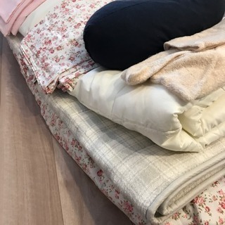 布団セット シングル (収納カバー付き)の画像
