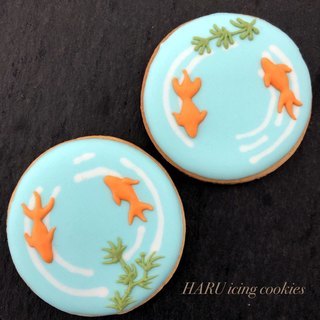 ジャパーニーズモダン　和柄アイシングクッキーレッスンの画像