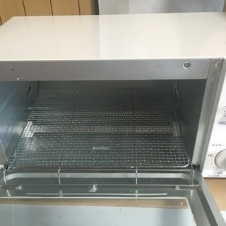 美品・箱・説明書付き オーブントースターの画像