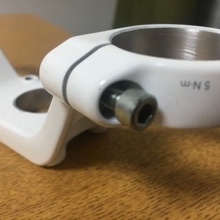 rockshox boxxer white トップクラウンの画像