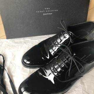 トリートドレッシング　新郎　ドレスシューズ treat トリートドレッシング 新郎 シューズ 靴 7 1/2
