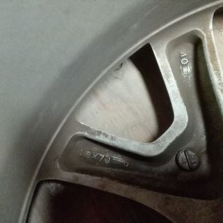 ☆良品✨日産ｴｸｽﾄﾚｲﾙ（T31型）純正18ｲﾝﾁ・ｱﾙﾐﾎｲｰﾙ　4本ｾｯﾄ　ﾌｰｶﾞ・ｴﾙｸﾞﾗﾝﾄﾞ流用☆の画像