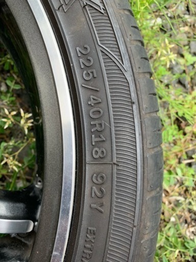 値下げしました！！18インチ 夏タイヤ プリウス