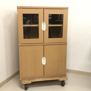 ミニ食器棚【江戸川区内送料無料】の画像