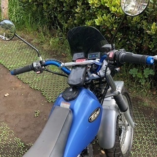 TW200 ほぼノーマル 自賠責保険 33/1まであります 交換可の画像