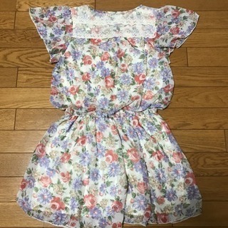 ☆美品花柄ワンピース☆の画像