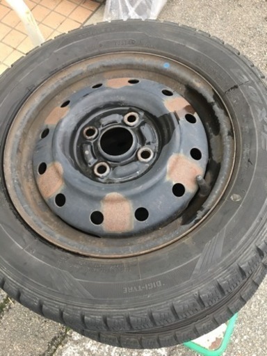 スタッドレスタイヤ 4本セット 軽用 ダンロップ
