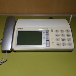 SHARP ファクシミリの画像