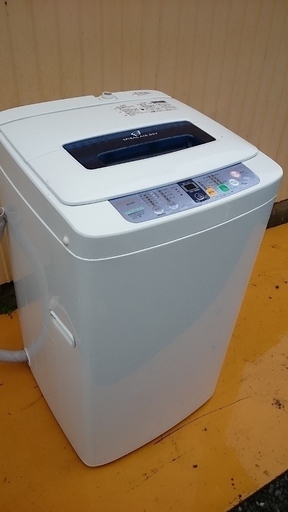 ハイアール（Haier）4.2kg洗濯機　W-K42F　風乾燥搭載　お急ぎコース　高濃度洗浄　2011年製