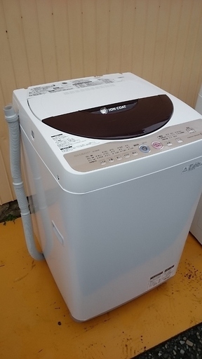 商談中　シャープ(SHARP) 全自動洗濯機 ES-GE60K-T 6kg 2011年製